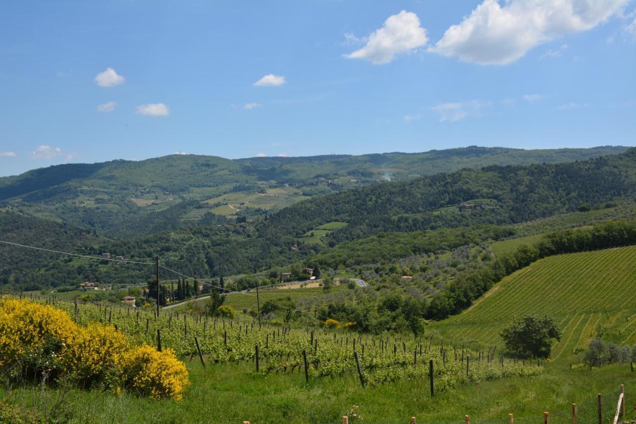 مبيت وإفطار بانسانو Rosso Del Chianti المظهر الخارجي الصورة